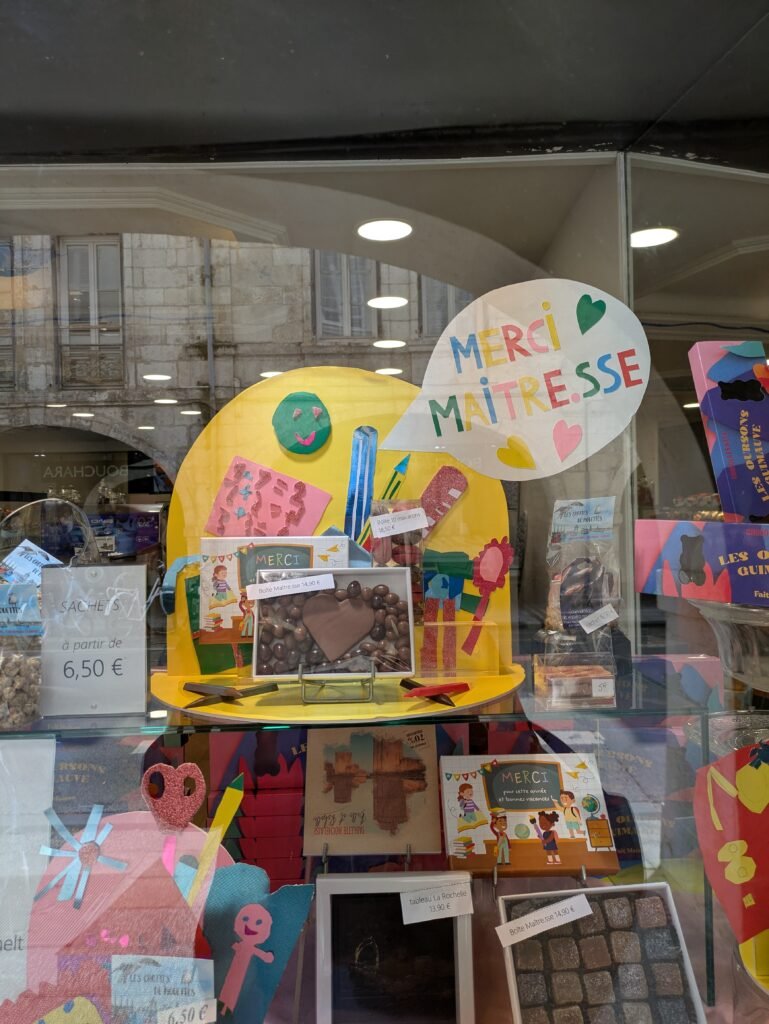 Vitrine Merci Maitresse