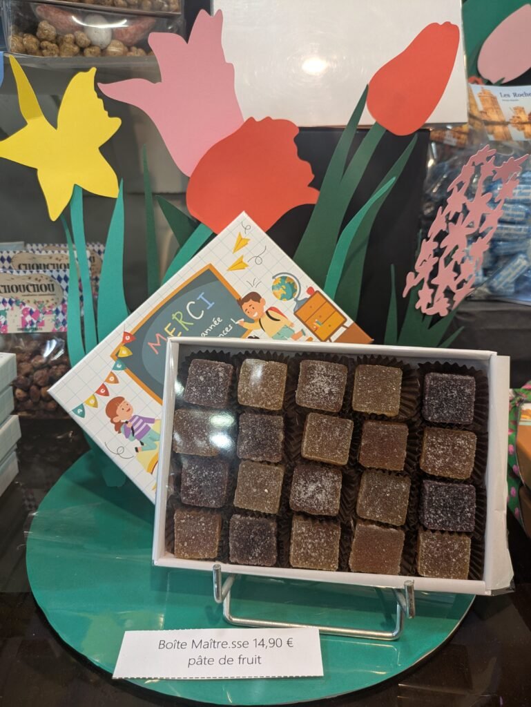 Pâtes de fruits artisanales
